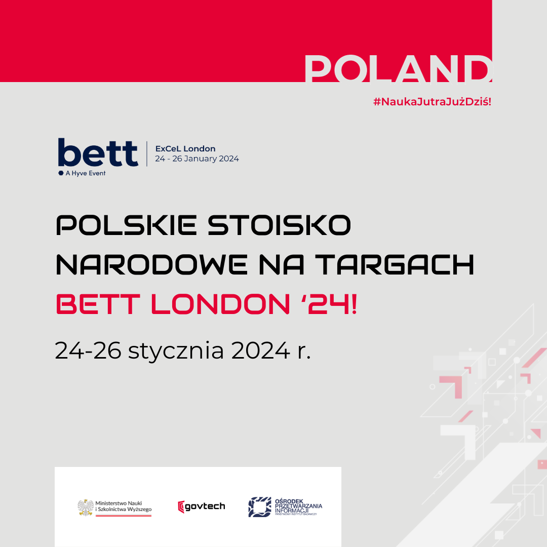 Polskie stoisko narodowe na Bett London 2024!